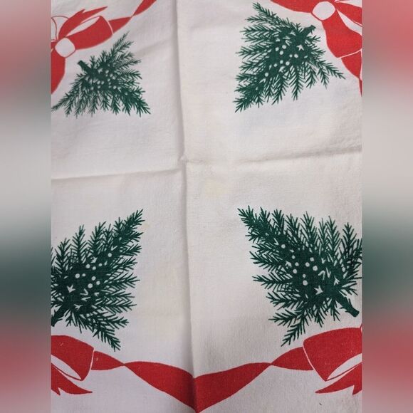 Christmas table napkins, fabric, handkerchief, dinner table napkins vintage - Picture 6 of 6